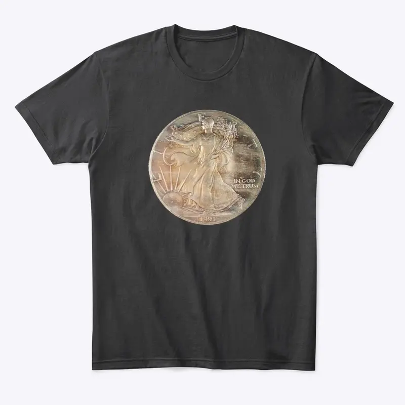 Epic Toned Silver Eagle T-Shirt