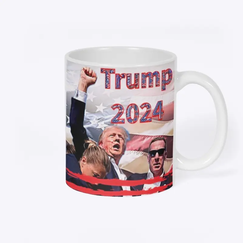 Trump 2024 Mug Front/Back